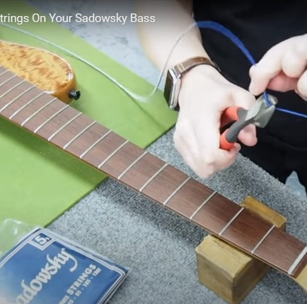 How to Change the Strings On Your Sadowsky Bass