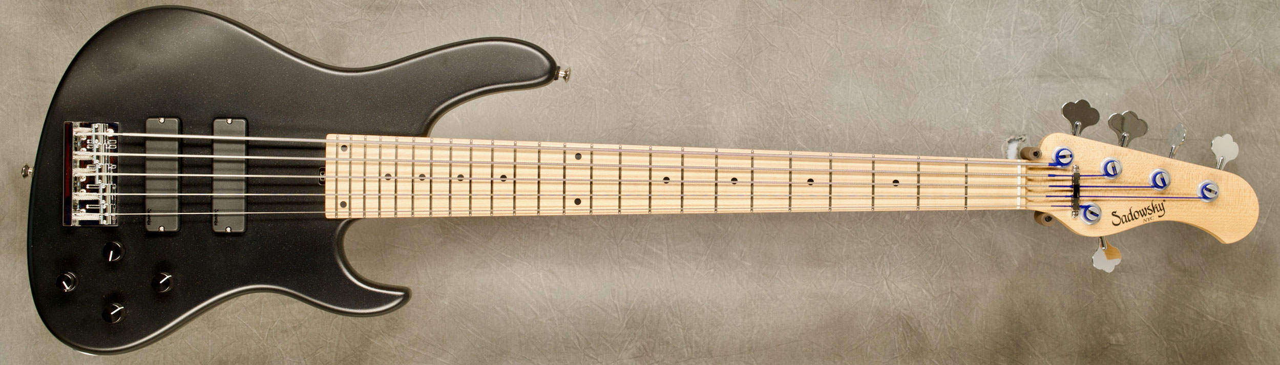 9473 Pearl Black Satin 5-24 Modern. - Sadowsky Guitars