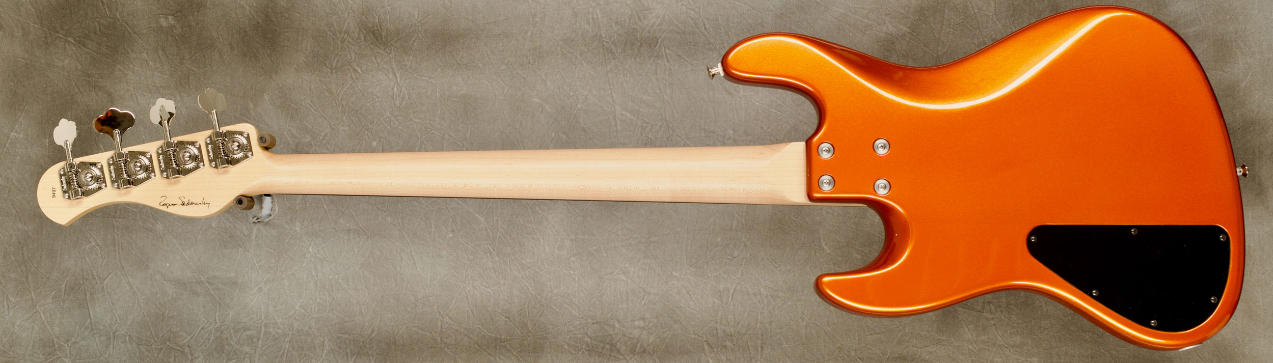 9497 Candy Apple Orange 4-21 Vintage. - Sadowsky Guitars